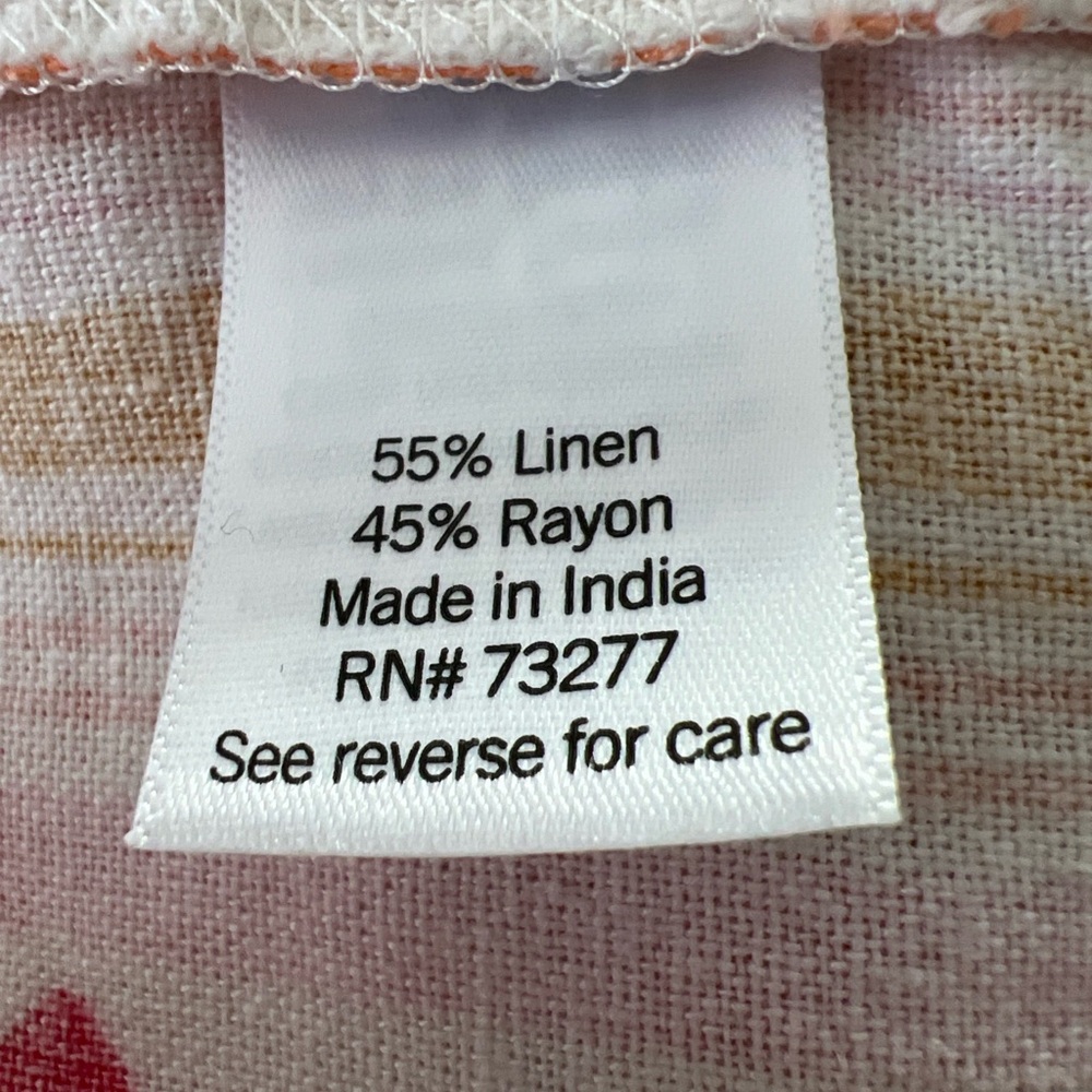 Sonoma Multicolor Striped Swim Cover-Up or Casual Dress Size Large - Picture 7 of 8